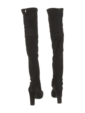 Stuart Weitzman Suede Sock Boots