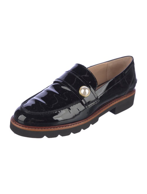 Stuart Weitzman Patent Leather Loafers