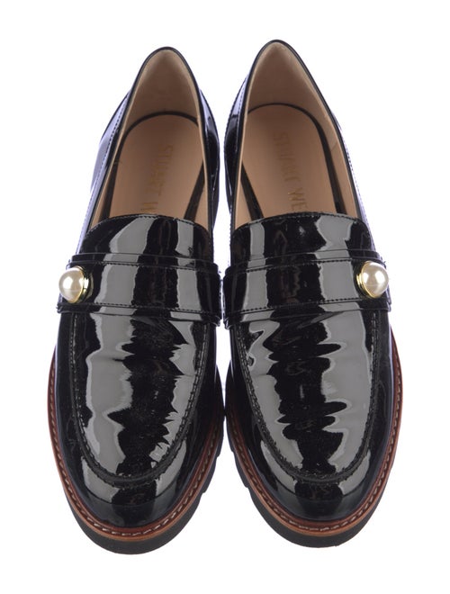 Stuart Weitzman Patent Leather Loafers
