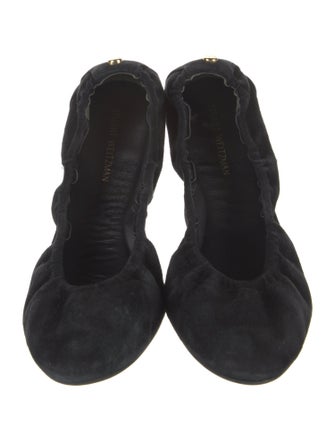 Stuart Weitzman Suede Flats