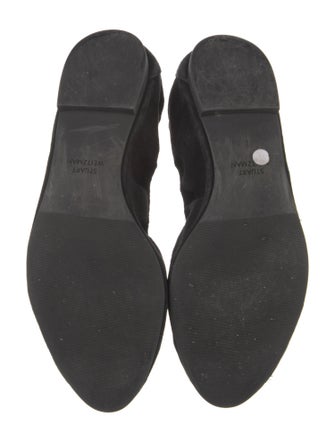 Stuart Weitzman Suede Flats