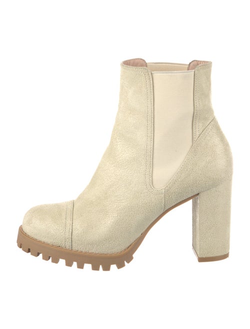 Stuart Weitzman Suede Chelsea Boots