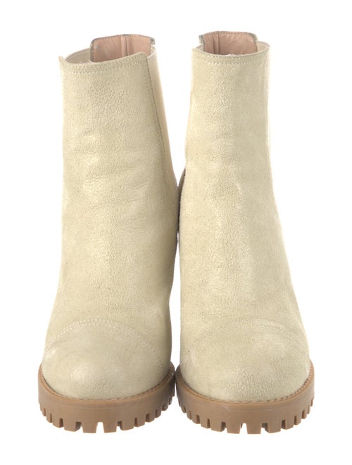 Stuart Weitzman Suede Chelsea Boots
