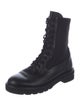 Stuart Weitzman Leather Combat Boots