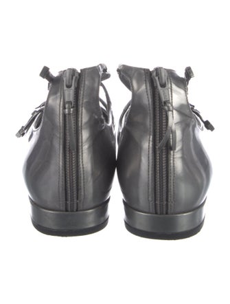 Stuart Weitzman Leather Mary Jane Flats