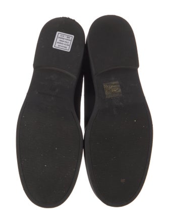 Stuart Weitzman Suede Faux Fur Trim Chelsea Boots