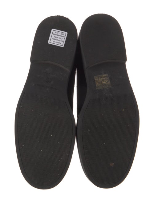 Stuart Weitzman Suede Faux Fur Trim Chelsea Boots