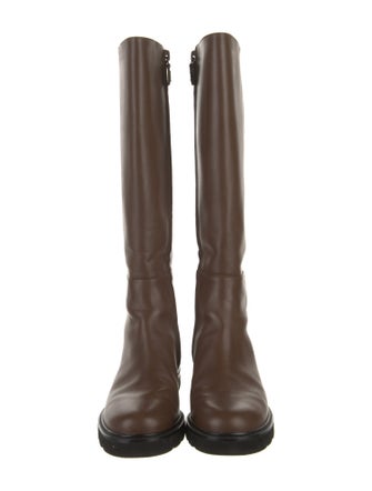 Stuart Weitzman Leather Riding Boots