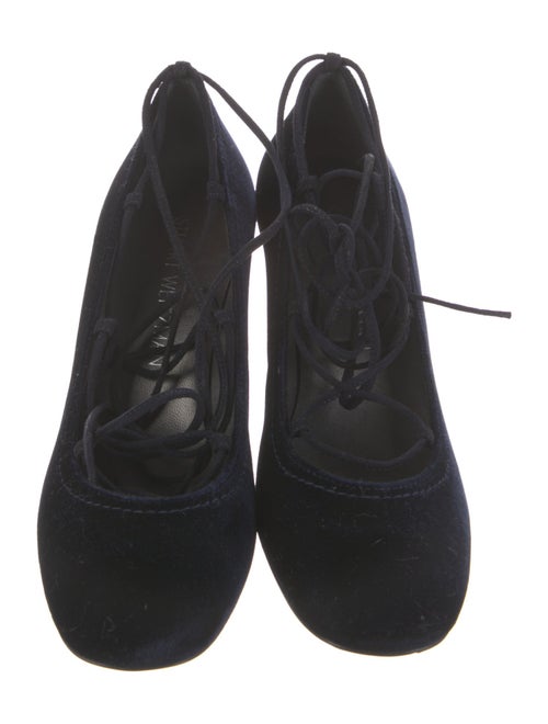 Stuart Weitzman Velvet Pumps