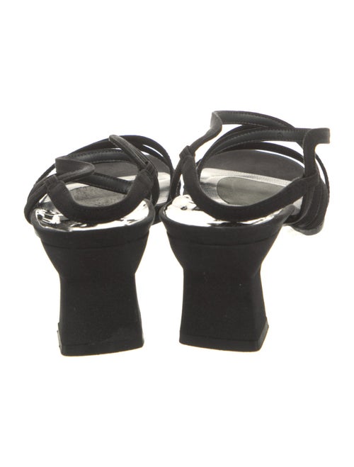 Stuart Weitzman Satin Slingback Sandals