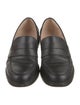 Stuart Weitzman Leather Studded Accents Loafers