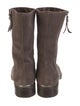Stuart Weitzman Suede Moto Boots