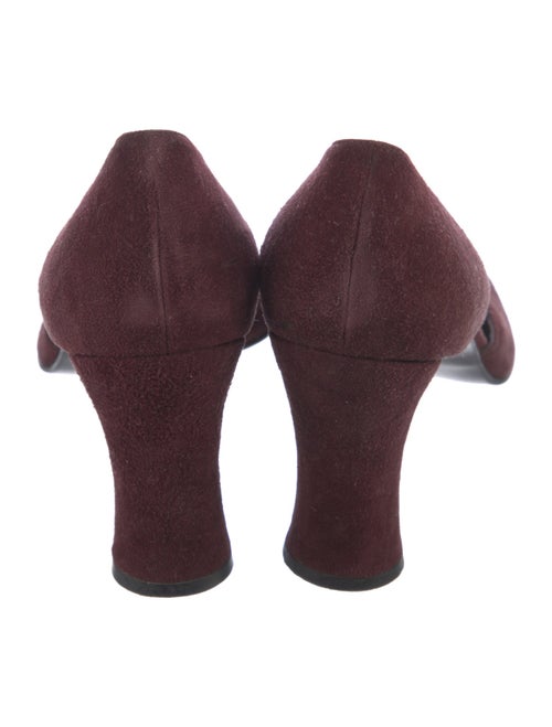 Stuart Weitzman Suede D'Orsay Pumps