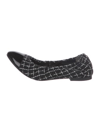 Stuart Weitzman Patterned Ballet Flats