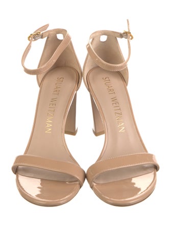 Stuart Weitzman Patent Leather Sandals