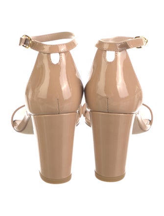 Stuart Weitzman Patent Leather Sandals