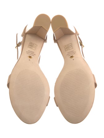 Stuart Weitzman Patent Leather Sandals