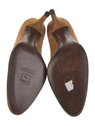 Stuart Weitzman Suede Pumps