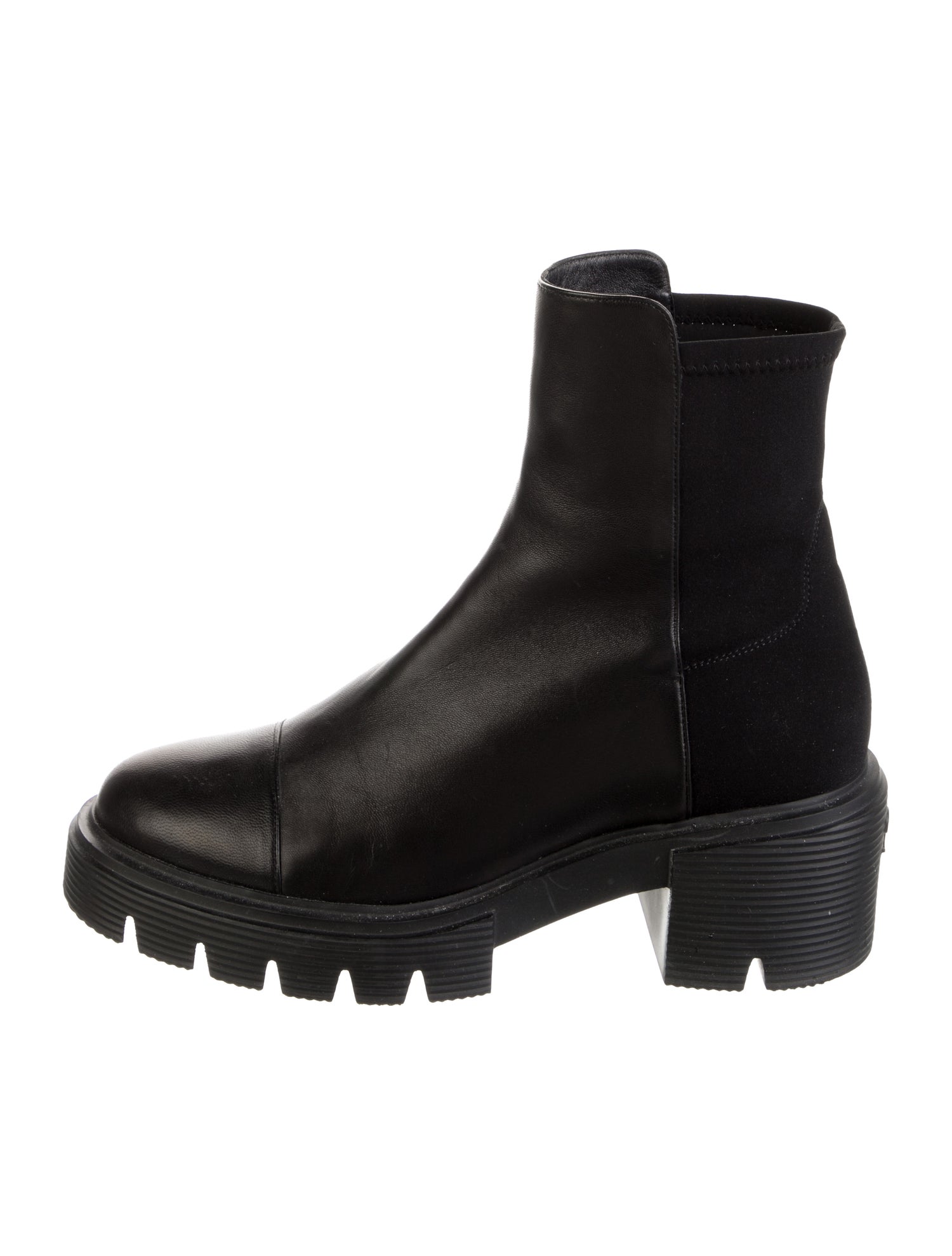 Stuart Weitzman Leather Chelsea Boots