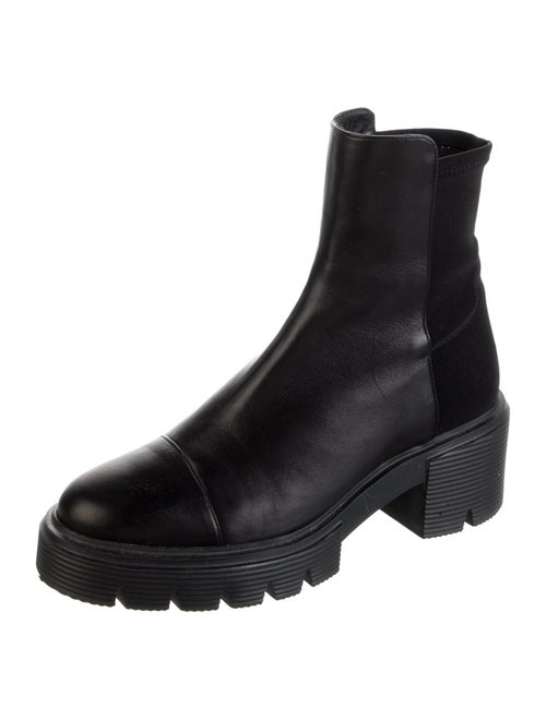 Stuart Weitzman Leather Chelsea Boots