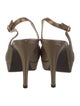 Stuart Weitzman Leather Slingback Pumps