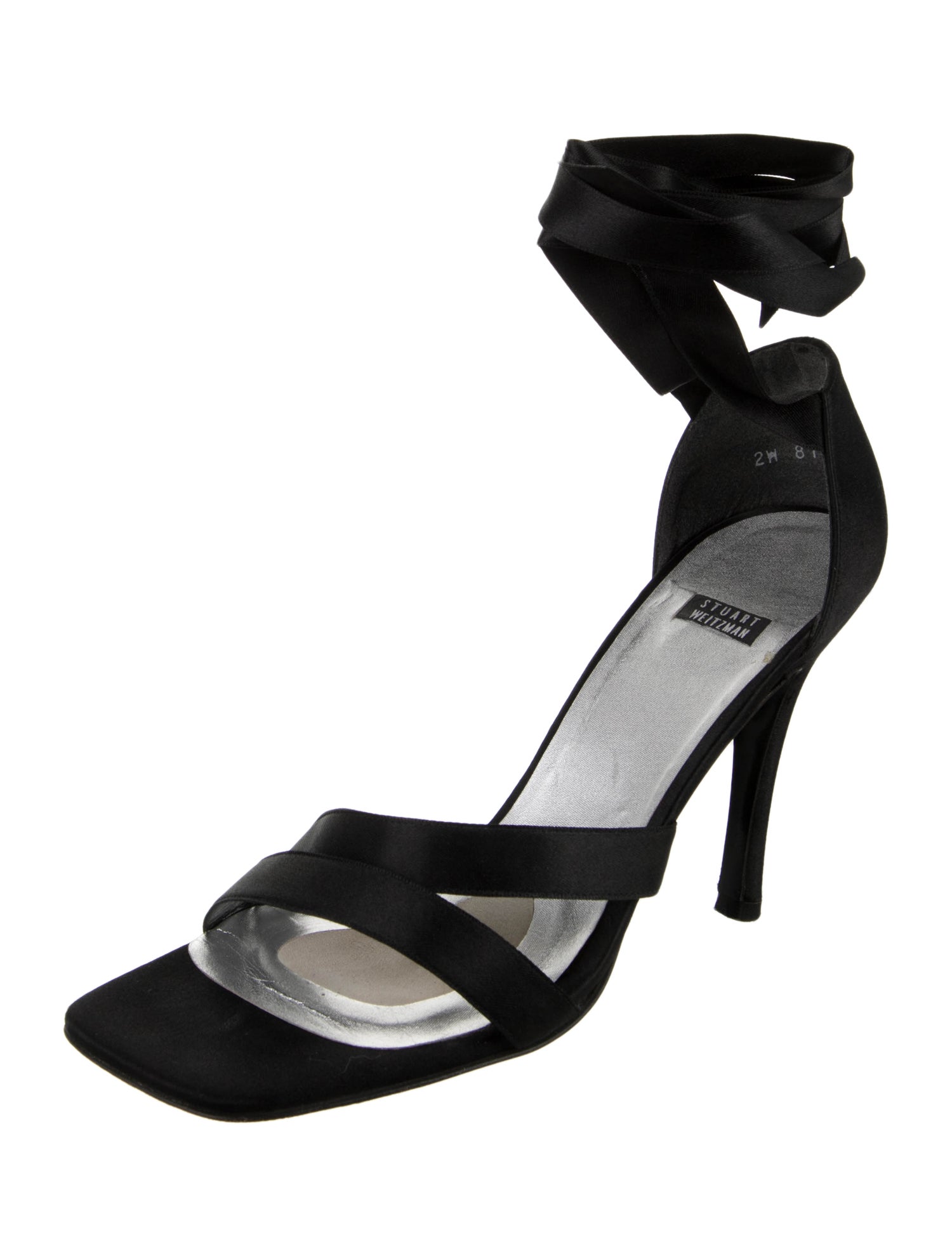 Stuart Weitzman Satin Sandals