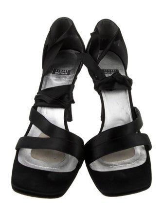Stuart Weitzman Satin Sandals