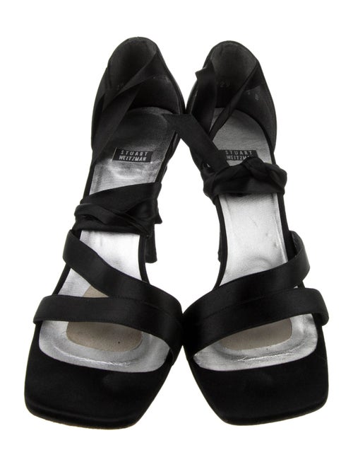 Stuart Weitzman Satin Sandals