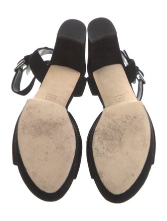 Stuart Weitzman Suede Sandals