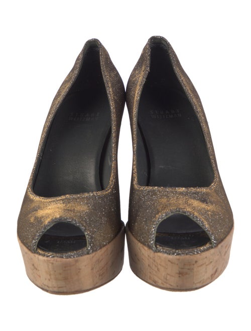 Stuart Weitzman Glitter Pumps
