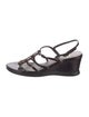 Stuart Weitzman Patent Leather Slingback Sandals