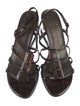 Stuart Weitzman Patent Leather Slingback Sandals
