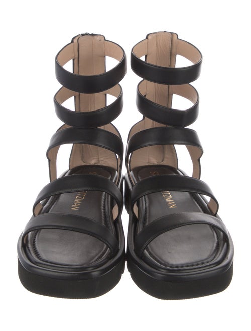 Stuart Weitzman Leather Gladiator Sandals