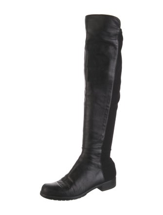 Stuart Weitzman Leather Riding Boots