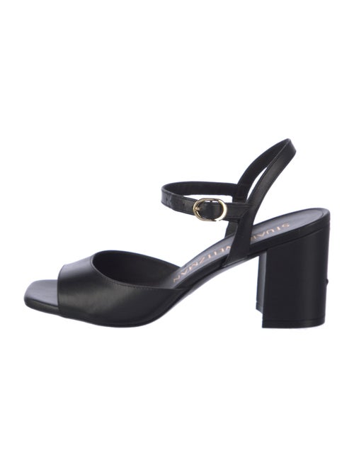 Stuart Weitzman Leather Slingback Sandals