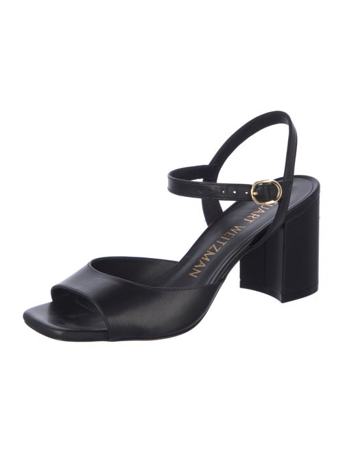 Stuart Weitzman Leather Slingback Sandals