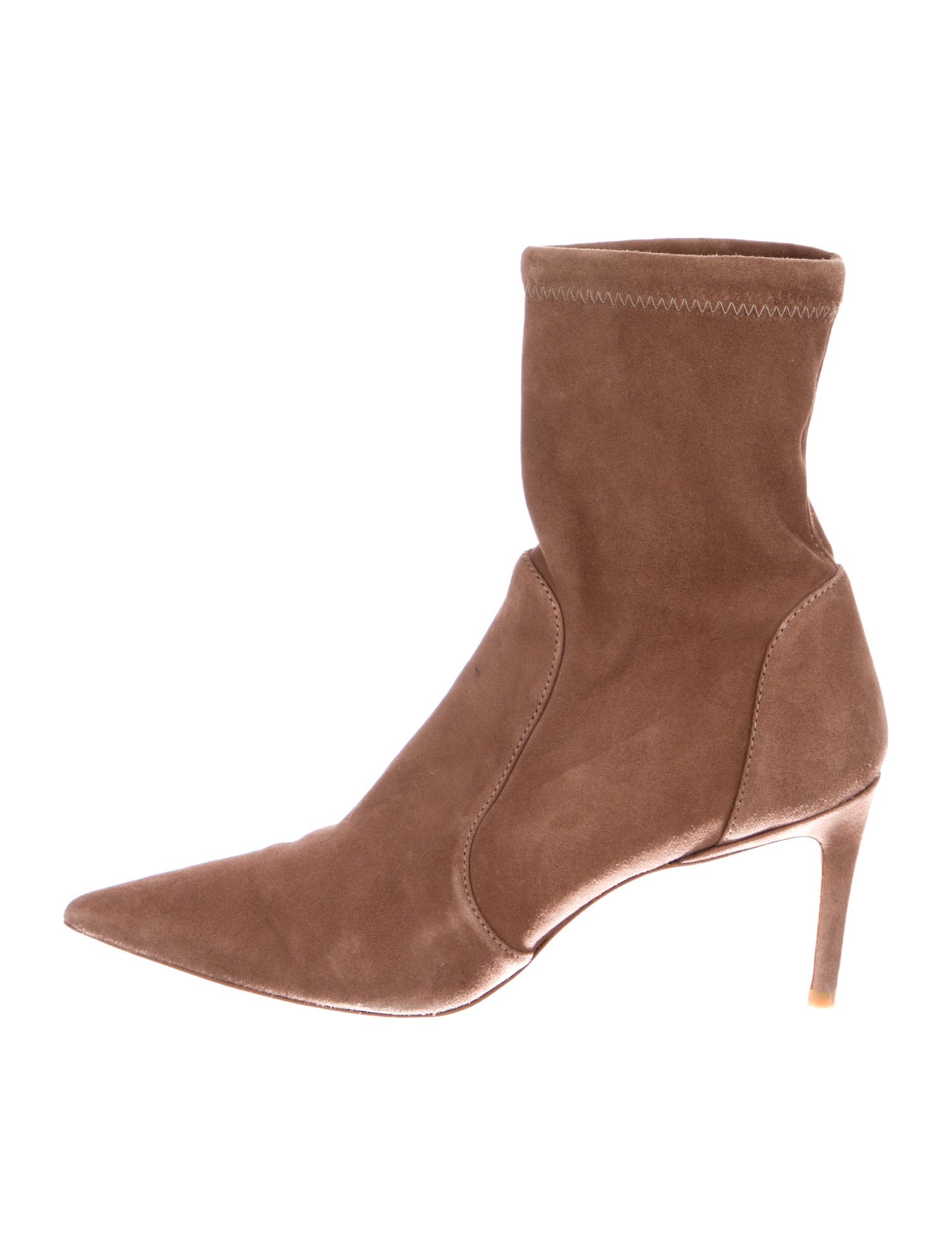 Stuart Weitzman Suede Sock Boots