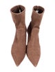 Stuart Weitzman Suede Sock Boots