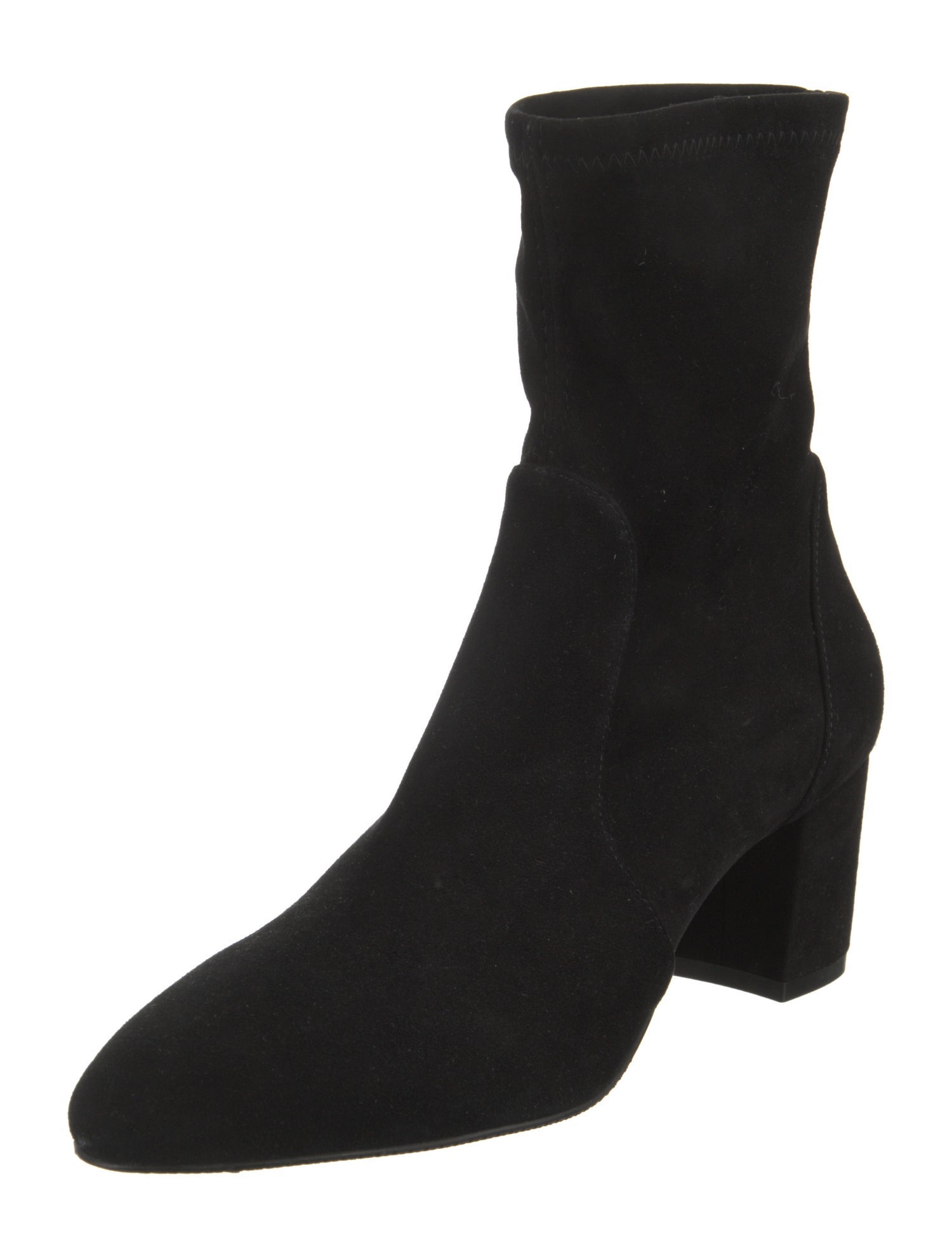 Stuart Weitzman Suede Sock Boots