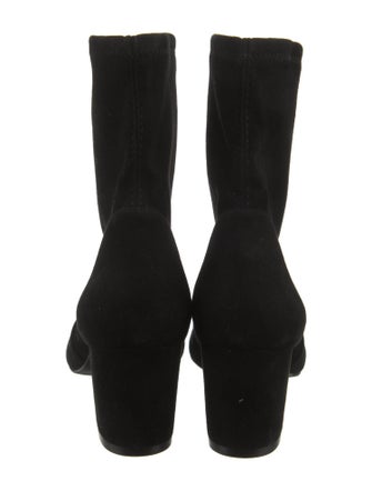 Stuart Weitzman Suede Sock Boots