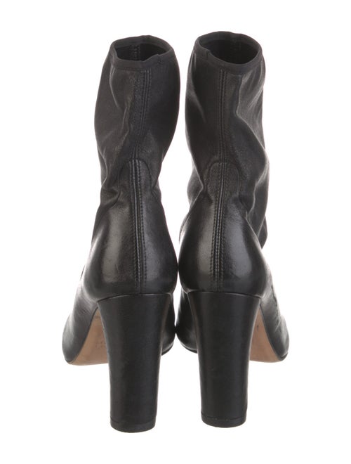 Stuart Weitzman Leather Sock Boots