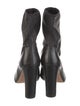 Stuart Weitzman Leather Sock Boots