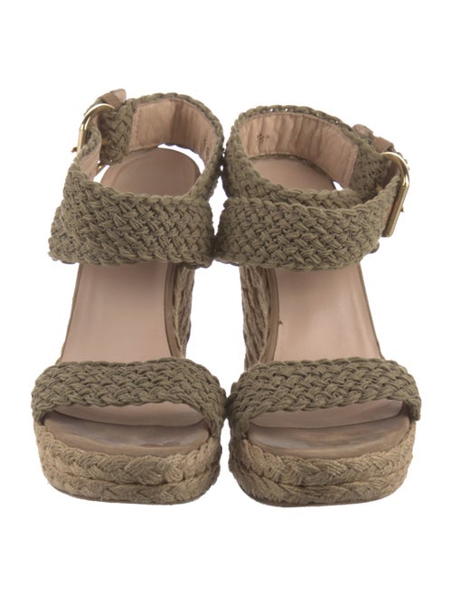 Stuart Weitzman Jute Braided Accents Espadrilles