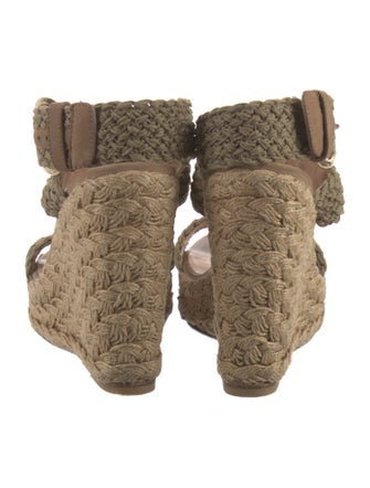 Stuart Weitzman Jute Braided Accents Espadrilles