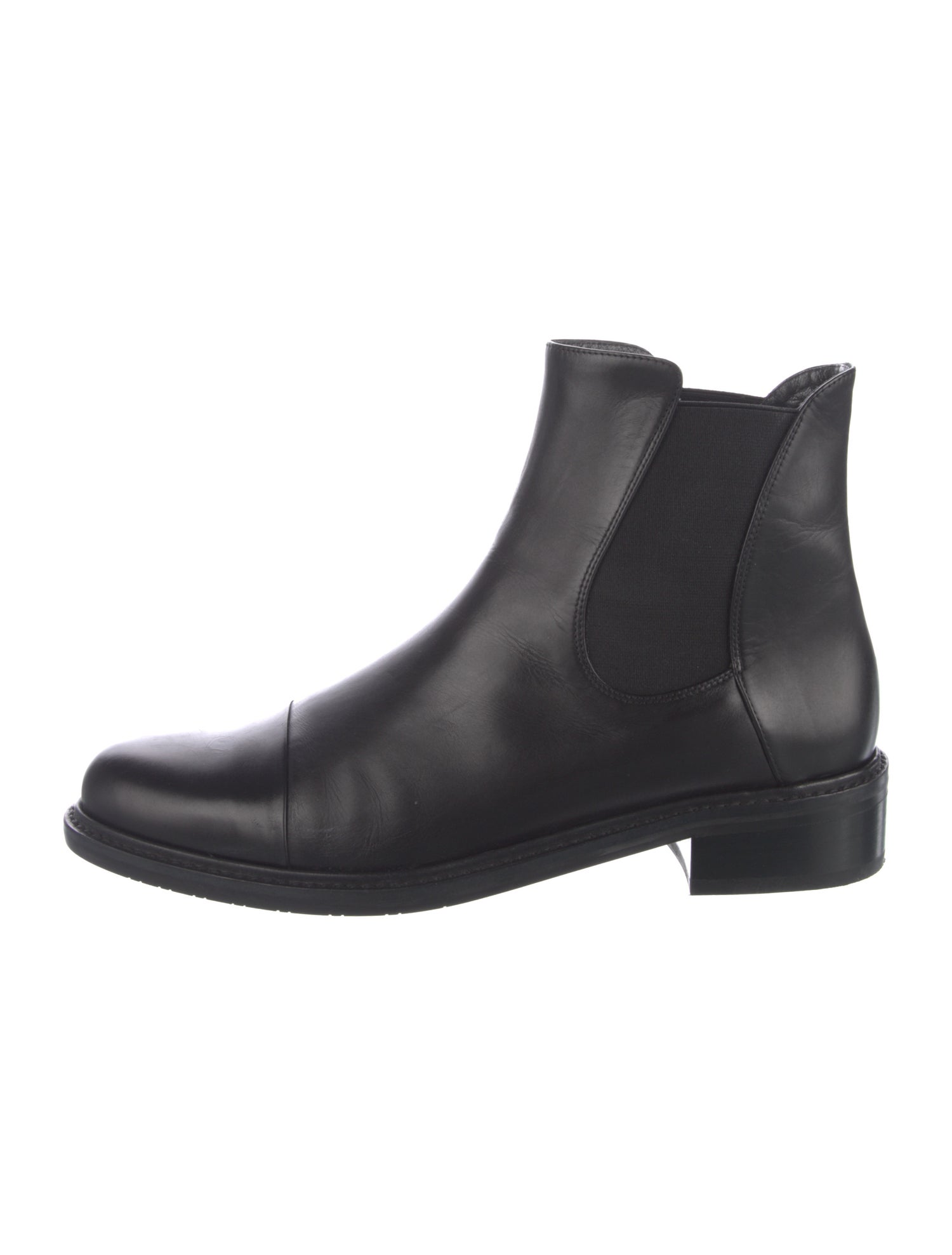 Stuart Weitzman Leather Chelsea Boots