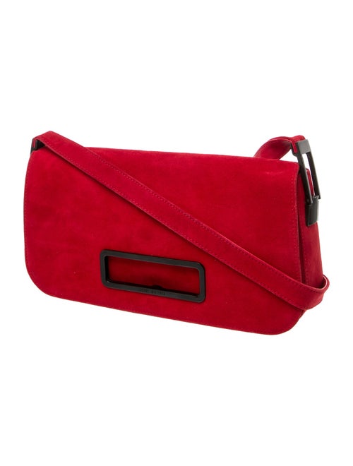 Stuart Weitzman Suede Shoulder Bag