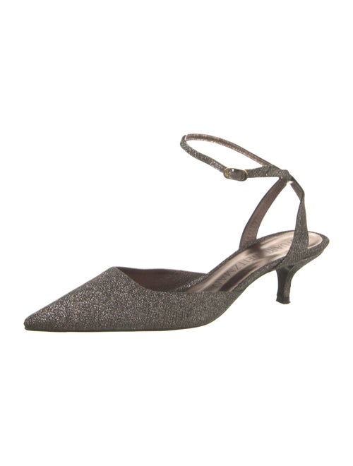 Stuart Weitzman Glitter Slingback Pumps