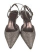Stuart Weitzman Glitter Slingback Pumps