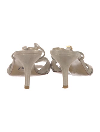 Stuart Weitzman Suede Slingback Sandals