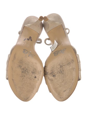 Stuart Weitzman Suede Slingback Sandals